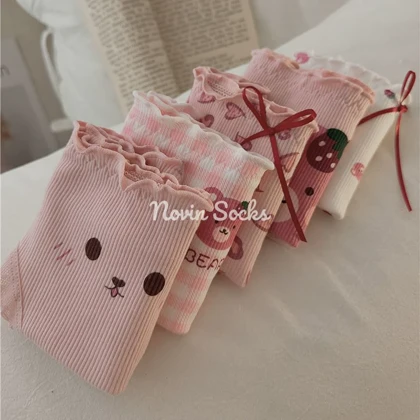 شورت طرح Pink Bear (مناسب سایز 38-42)