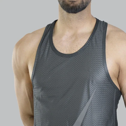 رکابی ورزشی مردانه نایک مدل HS-4A0048 طوسی تیره