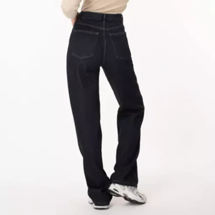 شلوار جین نیم بگ 1008233