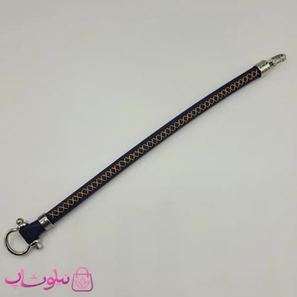 دستبند امگا رابر سرمه ای مردانه سایز لارج کیفیت مستر (طراحی جدید) کد 1350