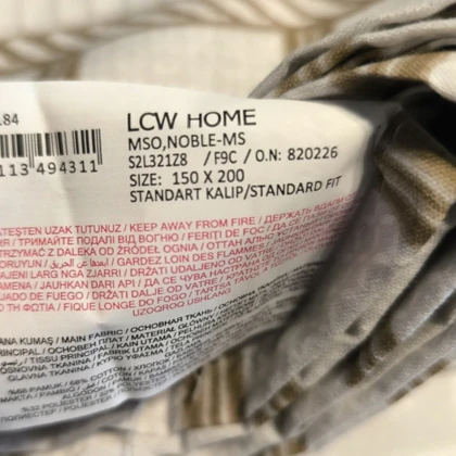 رومیزی ال سی دابلیوهوم مدل TURK304