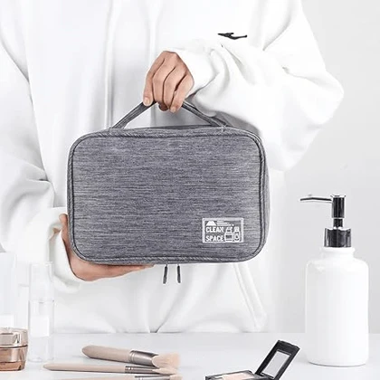 تراول بگ سه تیکه clean space دارای آویز رنگ مشکی