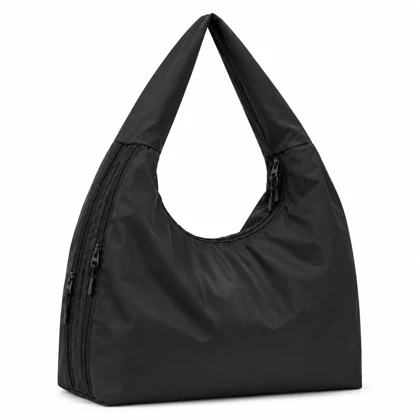 ساک ورزشی کارشل زیپ بغل مشکی