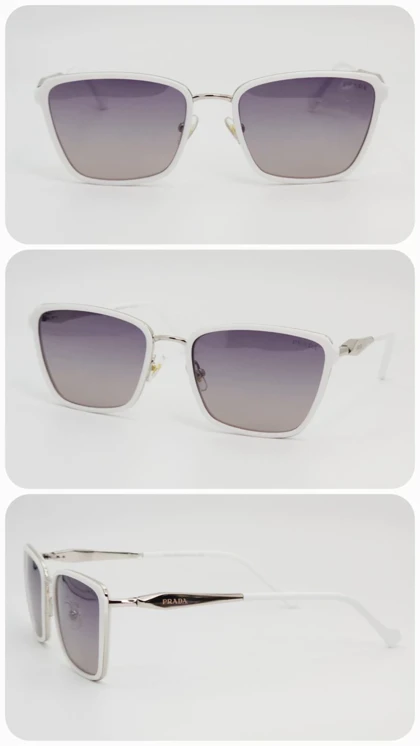 عینک آفتابی زنانه پرادا Prada RN TR7073 پلاریزه و ضد اشعه UV400 ایتالیایی Rianova