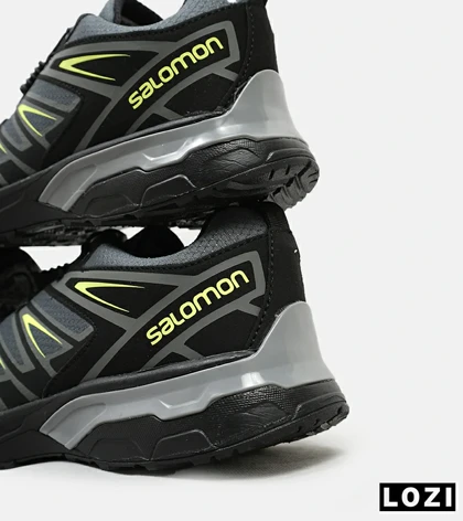 کفش کتانی بزرگ پا مشکی سبز سالومون Salomon X ULTRA
