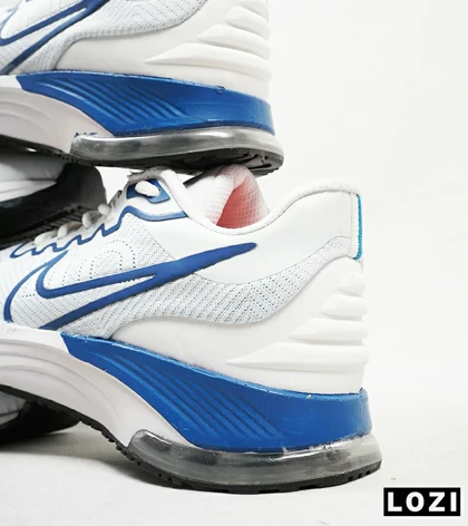 کفش کتانی مردانه سفید آبی NIKE airmax alpha trainer