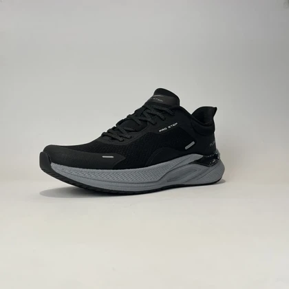 کفش رانینگ پرو استپ مدل فلو PRO STEP FLOW 2 مشکی زیر طوسی