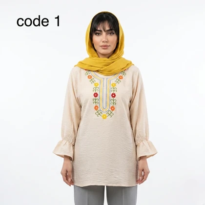شومیز صوفیا گلدوزی مدل حوریا علیدسا