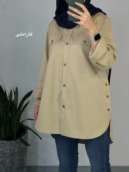 مانتو کتان گلشید