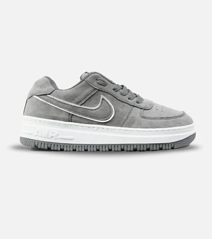 کفش کتانی بزرگ پا طوسی نایک NIKE AIR FORCE