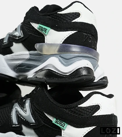 کفش کتانی مردانه و زنانه مشکی سفید NEW BALANCE 9060