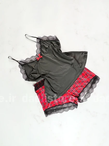 لباس خواب تاپ و شورتک گیپور