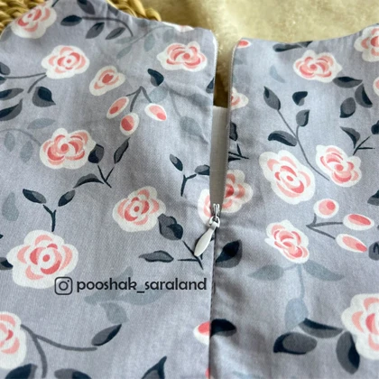 سارافون بچگانه طرح گل سایز 100 تا 140 وارداتی