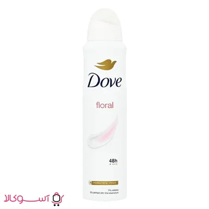 اسپری ضدتعریق زنانه داو مدل Floral حجم 250 میل