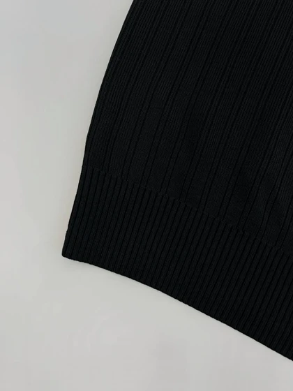 تاپ بافت یقه چین کد 4134