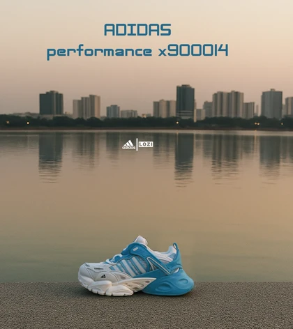 کفش کتانی مردانه و زنانه سفید آبی ADIDAS performance x9000l4 مدل 7626