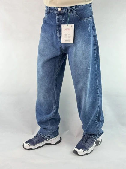 شلوار بالونی مردانه آبی 156