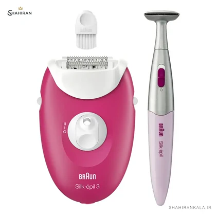 اپیلاتور و تریمر براون مدل BRAUN SE3-202