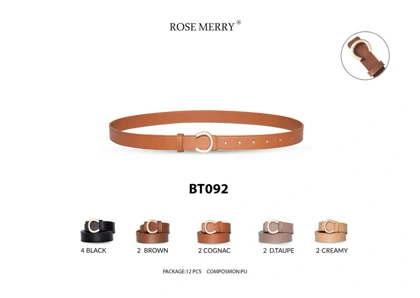 کمربند زنانه رزمری مدل Rose Merry BT092