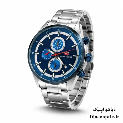 ساعت مچی مردانه اورجینال موتور ژاپنی برند مینی فوکوس سه موتور مدل Mf0081G.03