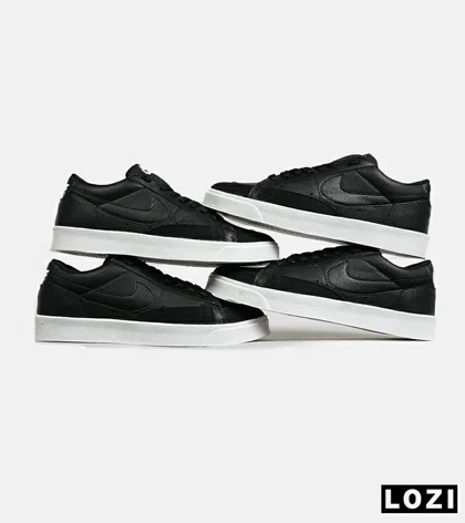 کفش نایک مردانه و زنانه مشکی Nike Blazer Low 77