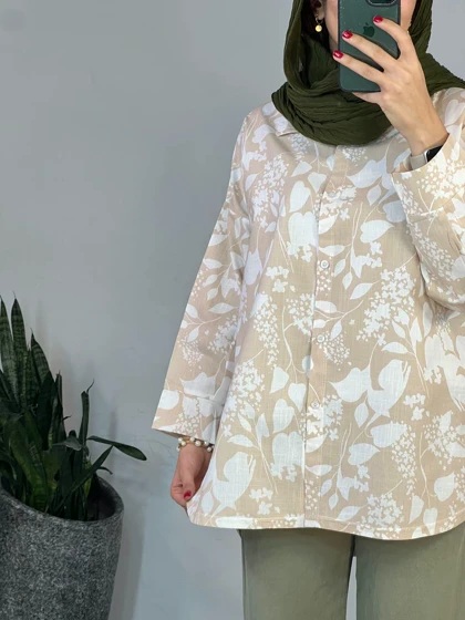 مانتو طرحدار گیلدخت