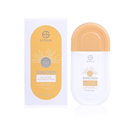 ضدآفتاب رنگی SPF 100 استلین 100 گرم