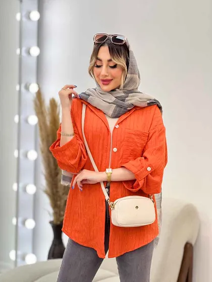 شومیز تک جیب نلی