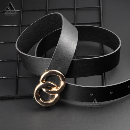 کمربند مجلسی زنانه Leather Belt BL37