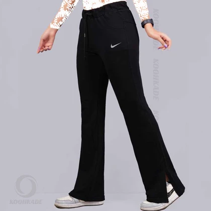 شلوار زنانه دمپا چاک‌دار