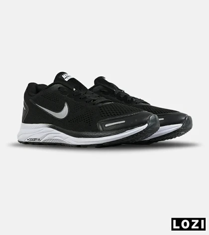 کفش کتانی مردانه و زنانه مشکی سفید NIKE Air Zoom X مدل 7641