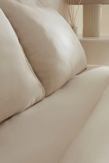 سرویس روتختی دو نفره Karaca Home مدل Jemma ساتن - بژ
