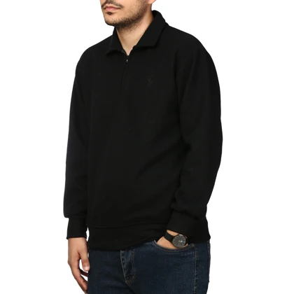 پلیور سلانیک نیم زیپ مردانه مدل 619154