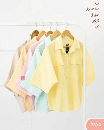 شومیز باکسی بتیسا 9875