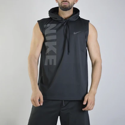 ست رکابی و شلوارک اسپرت نایک مدل HS-Dri Fit-A09 طوسی تیره