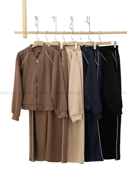 ست بامبر شلوار اویشو کد1004642