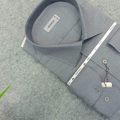 پیراهن ساده تک‌رنگ قواره کلاسیک استین بلند_ پارچه فلورا درجه یک