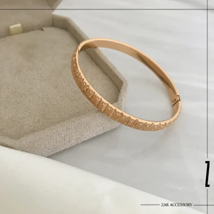 دستبند النگویی روسی شنی خطی