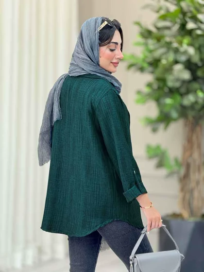 شومیز آستین پاگن ژاله