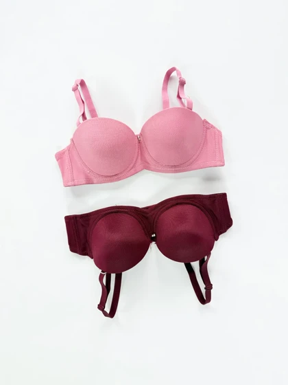 سوتین تک اسفنجی فنر دار نگین‌دار