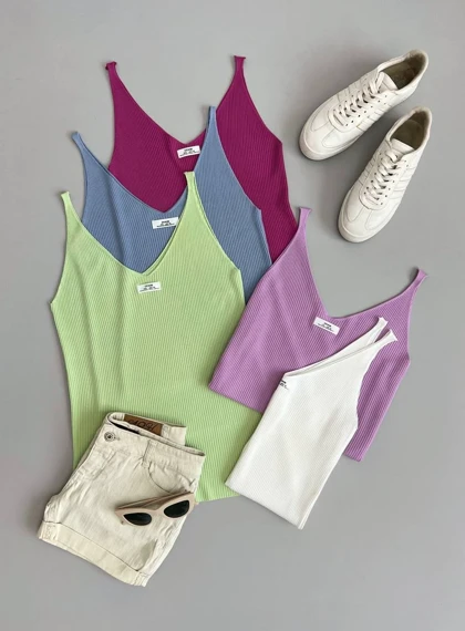 تاپ یقه هفت دنیم کد 2885