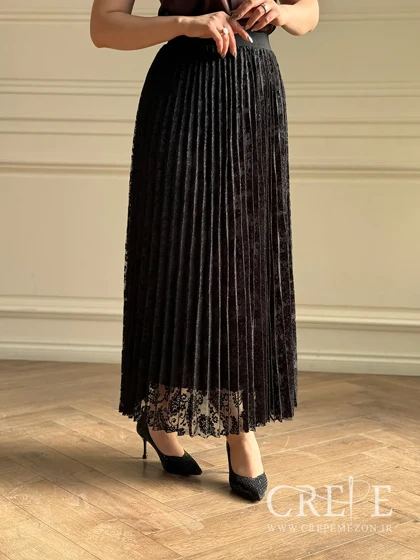 دامن گیپور پلیسه قد 97