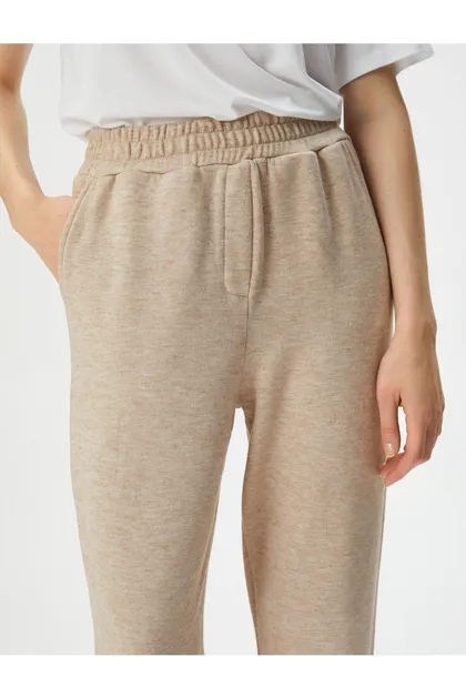 جیب کمر الاستیک شلوار Jogger با جزئیات 4WAK30066EK