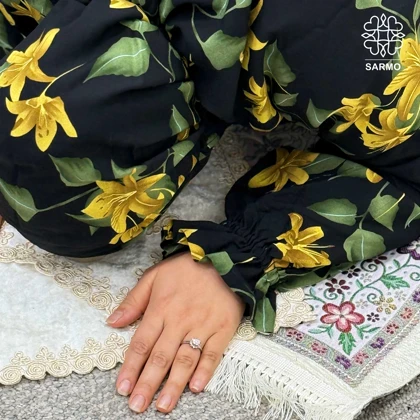 چادرنماز آستین‌دار لیلیوم