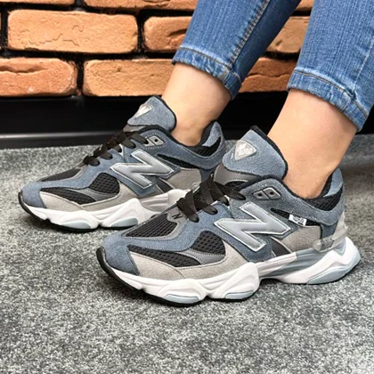 کتانی اسپرت زنانه مدل نیوبالانس 9060 NEW BALANCE رنگ طوسی کد 8961