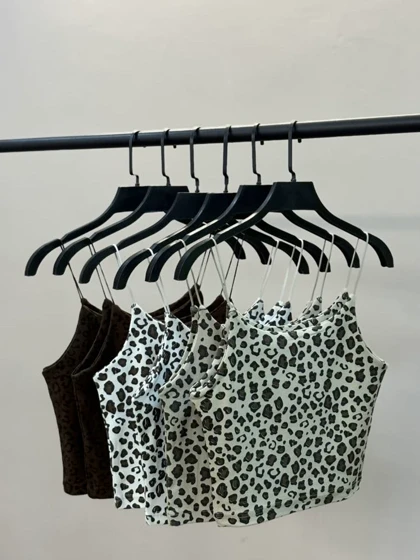 نیم‌تنه بند ماکارون پلنگی 1701