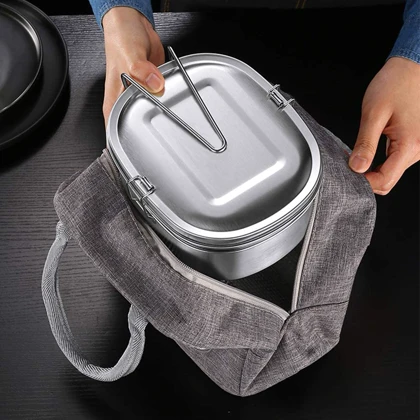 ظرف غذا داخل استیل سایز بزرگ