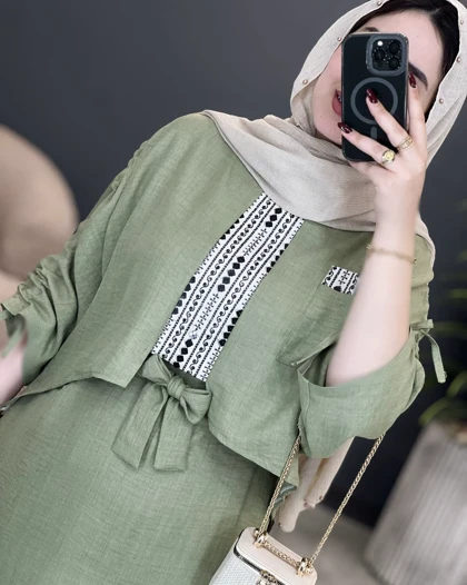 سارافون دو تیکه پاپیون شانتون