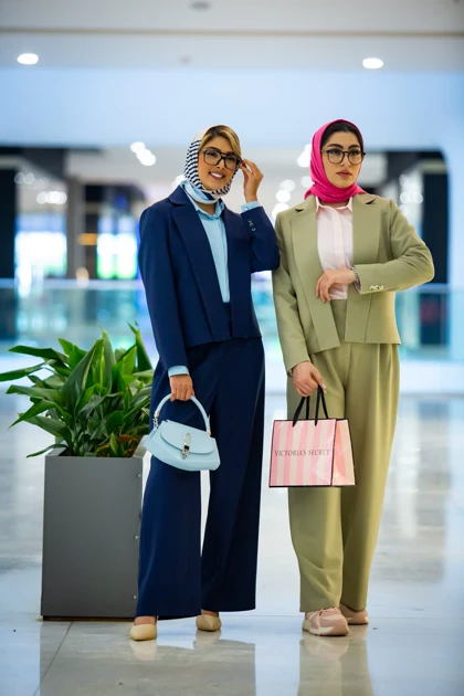 مانتو شلوار یقه e شالدار