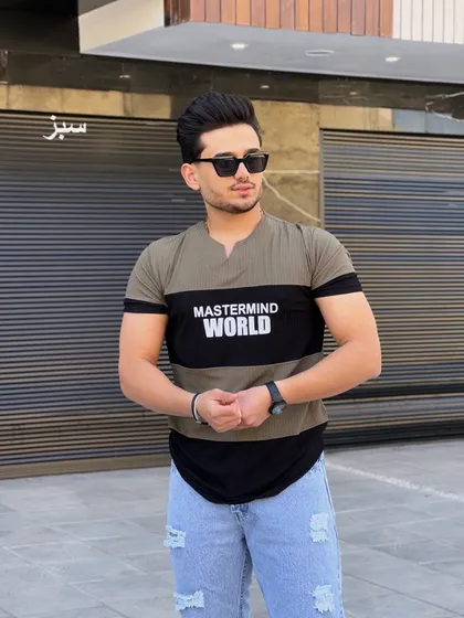 تیشرت دورنگ